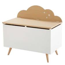 Coffre Enfant Nuage Bicolore Maisons Du Monde Kids Room Furniture Childrens Room Decor Baby Furniture