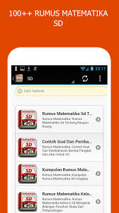 Rumus perbandingan kelas 6 sd. Rumus Matematika Sd Smp Sma Fur Android Apk Herunterladen