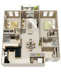 Images selected from search engines and/or free sources. 20 Awesome 3d Apartment Plans With Two Bedrooms Part 2