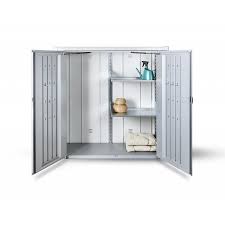 Elegant antique style and abundant storage. Biohort Patio Locker Romeo More Space For The Essential