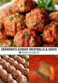 Grandma S Sunday Meatballs And Sauce Our Family Meatball Recipe