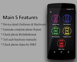 Check your phone works properly, test mobile device hardware & get full info Phdoctor Mobile Phone Checker Tester Info Apk