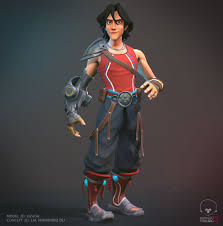 Artstation 3d Character Model Gesioh Gesioh Character Modeling 3d Character Zbrush Character