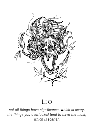 Musterni Illustrates Astrology Leo Zodiac Art Horoscope Tattoos