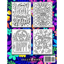Coloring is necessary not only for children. Buy Easy Coloring Book For Adults Inspirational Quotes Simple Large Print Coloring Pages With Positive And Good Vibes Inspirational Quotes Anti Stress Coloring Book For Seniors Beginners Girls Paperback March