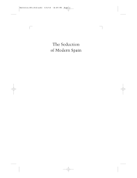 Maybe you would like to learn more about one of these? Pdf The Seduction Of Modern Spain The Female Body And The Francoist Body Politics