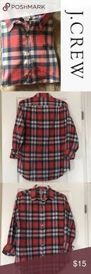 J Crew Plaid Lightweight Shirt J Crew Plaid Lightweight