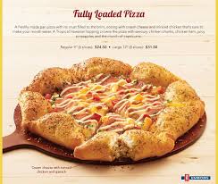 Pizza hut serves various food products pizza hut is an american restaurant chain founded by dan and frank carney in 1958. Pizza Hut Singapore Fully Loaded Pizza Essentially Has A Crust Made Up Of Mini Calzones Filled With Cream Pizza Hut Singapore Pretty Food Fully Loaded Pizza