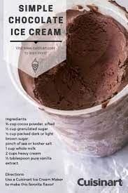 In a medium bowl, use a hand mixer on low speed. Cuisinart Ice Cream Maker Cookbook Off 57