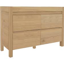 Meuble Sous Vasque 4 Tiroirs 120cm Native 120 Cm Meuble Sous Vasque Meuble Sous Vasque Vasque Casier Rangement