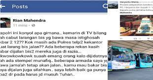 Berikut adalah tata cara pendaftaran untuk menjadi agen online resmi po bus . Allahu Akbar Pemilik Po Haryanto Kamu Mau Bakar Bus Saya Juga Nggak Apa Apa Mending Nggak Punya Apa Apa Daripada Harus Jadi Musuh Tuhan Portal Islam