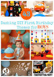 60% off invitations, christmas cards & more! 43 Dashing Diy Boy First Birthday Themes