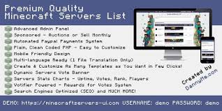 Whether it's intense pvp, classic survival, relaxing parkour, or ruthlessly competitive minigames like bedwars, this list will explore a range . Ultimate Minecraft Server List By Dannyme Server Banner Template Minecraft