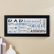 Happy 70th birthday, what you need is some jolly good time and just a light load of things too. 70th Birthday Gifts For Men Personalised Word Art Pictures