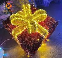 Wholesale High Quality 24V Outdoor LED Sculpture Fiberglass Reindeer  Christmas Lighting Motif Lights IP65 Landscape Application