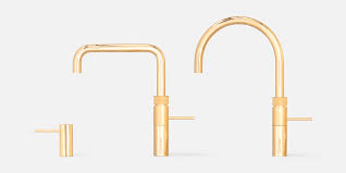 Jederzeit kochendes wasser aus dem wasserhahn, perfekt dosiert und vor allem schnell. Quooker Fusion Square Combi Cube Gold Spulenshop24