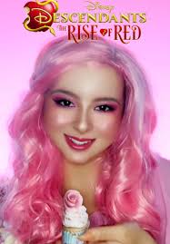 Descendants Rise of Red Bridget Makeup