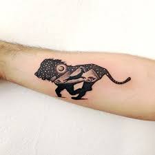 Thiago Bianchini The Lion And The Gazelle By Matkap Tattoo Kadikoy Istanbul Tattoos Special Tattoos Head Tattoos