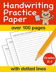 Bring learning to life with thousands of worksheets, games, and more from education.com. Handwriting Practice Paper Over 100 Pages With Dotted Lines For Kids Grades K 1 Kids Workbooks Hill Altis 9798632018135 Amazon Com Books