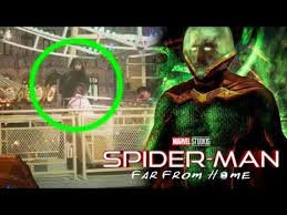 When he's moving around, there's reflections playing off of it, and it doesn't feel dead or flat. Leaked Spider Man Far From Home Mysterio Revealed In Set Photos Youtube