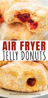 Biscuits In Air Fryer Donuts The Best Air Fryer Donuts From Canned Biscuits With Jelly In The Inside Yep There Air Fryer Jelly Donuts This Sufganiyot