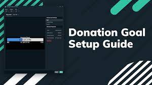 To get started setting up a donation goal you will need to go to the donation goal page found here: How To Use The Streamlabs Donation Goal Widget Help Monetize Your Stream Youtube