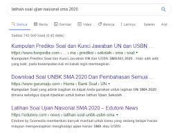 Check spelling or type a new query. Unbk Sma Ini Prediksi Soal Ujian Nasional Sma 2020 Usbn Sma 2020 Job Fair Lowongan Kerja 2020 Lulusan Smk Lulusan Sma Smp