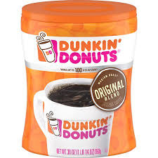 Dunkin Original Blend Medium Roast Coffee 30 Ounce Canister Packaging May Vary Walmart Com In 2020 Dunkin Donuts Medium Roast Coffee Dunkin