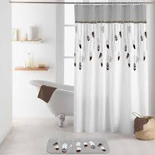 Rideau de porte d entree exterieure pour idee deco de maison 2019 tu peux voir rideau de porte d entree exterieure et plus images pour design interieur pour la maison 2019. Rideau De Douche 180x200 Tallulah Rideau De Douche Accessoires De Salle De Bain Et Wc Decoration Gifi