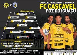 Estádio olímpico regional arnaldo busatto. Fc Cascavel Aqui Esta Os A Escalacao Dos Nossos Facebook