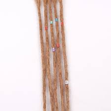 Here, dreads have an ombré effect from black at the roots to honey blonde at the ends. Dsoar Color 27 Dyed Human Hair Dreadlocks Styles Black Men With Dreads Light Brown Dreadlock Extension 20 Inch 40pcs Dsoar Hair
