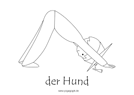 Kinderyoga Ausmalbild Hund Yoga Fur Kinder Kinderyoga Bewegung Fur Kinder
