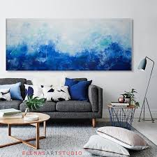 Floral Painting Bold Colors Art Abstract Paintings Garden Etsy Decor Modern Wall Decor Large Canvas Wall Art