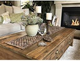 Hip O Modern Living Rosewood Table Runner Square Coffee Table Decor Table Decor Living Room Decorating Coffee Tables
