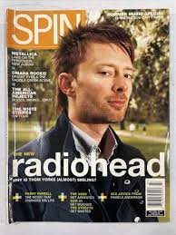SPIN MAGAZINE JULY 2003 Radiohead Metallica White Stripes Used Perry  Farrell $7.00