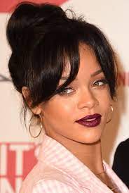 Round faces with high buns look simply awesome. How To Style A Bun 13 Different Ways Rihanna Hairstyles Hair Styles Hairstyle