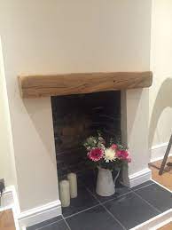 solid oak fireplace mantel beam handmade mantle piece shelf for wood burner ebay empty ideas distressed floating