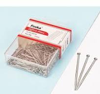 Pack of 50g Office Pins 26mm in a Handy Box