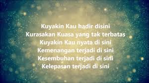 Kurasakan kuasa yang tak terbatas. Bekerjalah Ya Roh Kudus Kemenangan Terjadi Disini Takkan Melebihi Kekuatanku Youtube