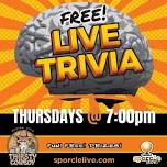 THURSDAY NIGHT TRIVIA