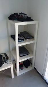 Stack The Lack Into Simple Shelving Ikea Hackers Ikea Lack Table Ikea Lack Side Table Ikea Lack