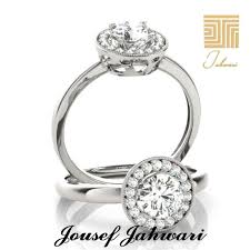 خاتم الماس مصنوع من ال ذهب الأبيض يختصر حكاية عشق تصميم مصمم ال مجوهرات يوسف الجهوري Jousef Jahwari المملكة العربية ال Engagement Rings Jewelry Rings