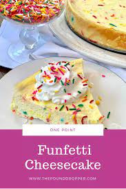 My mom and i used to eat these together while watching house hunters all the time lays wasabi & ginger chips, they won that flavor contest years ago but they've since discontinued them and it's a damn shame because they were good One Point Funfetti Cheesecake Recipe Funfetti Cheesecake Healthy Cheesecake Ww Desserts