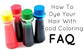 Seven Simple But Important Things To Remember About Food In 2020 Food Coloring Hair Food Coloring Hair Dye Temporary Hair Dye Diy