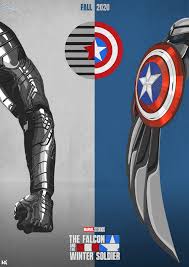 Free wallpaper free movie wallpaper captain america the winter. I Made A Very Rough Edit Of U Hkartworks99 S Falcon And The Winter Soldier Poster To Correct Bucky S Arm Marvel Comic Movies Marvel Superheroes