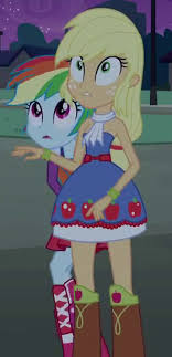Find deals on little pony applejack games in games apps on amazon. 1110116 Safe Screencap Applejack Rainbow Dash Equestria Girls Clothes Cropped Dress Fall Formal Outfits Female Hatless Hiding Missing Accessory Scared Sleeveless Strapless Derpibooru
