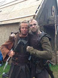 As of 2019, he has a net worth of $300,000 which he currently enjoys with his girlfriend jade classon. The Alexander Skarsgard Library Valter Gustaf On The Set Of Vikings Source Gustaf Skarsgard Alexander Skarsgard Vikings Season