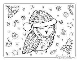 Free Printable Winter Coloring Pages for Kids & Adults