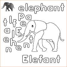 Ausmalbild Arbeitsblatter Fur Kinder Arbeitsblatt Elefant Kostenlos Ausdrucken