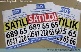 ucuz poster afis satilik kiralik emlakci afis baskilari baski poster urunler